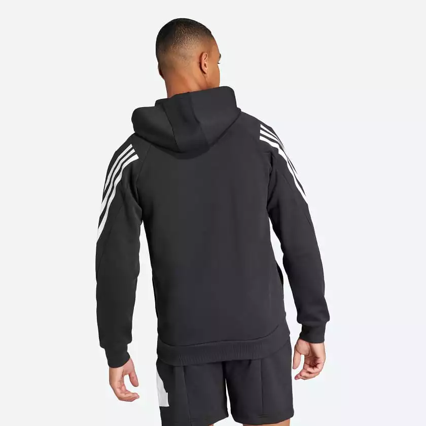 ADIDAS MENS FUTURE ICONS 3-STRIPE BLACK JACKET