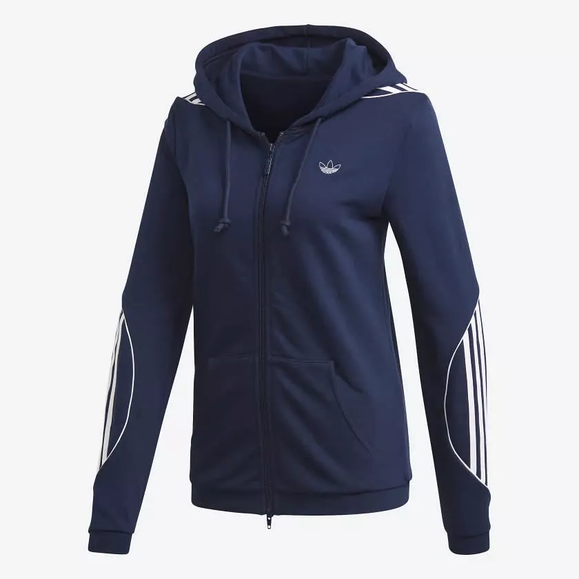 Adidas Originals Women's Size 6 Hooded Track Jacket FM1932