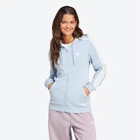 ADIDAS WOMEN'S 3 STRIPES BLUE JACKET