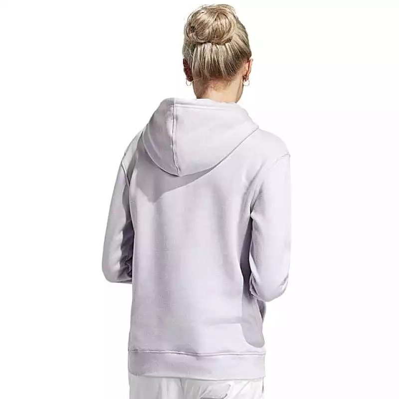 ADIDAS WOMEN'S BIG LOGO SILVER HOODIE