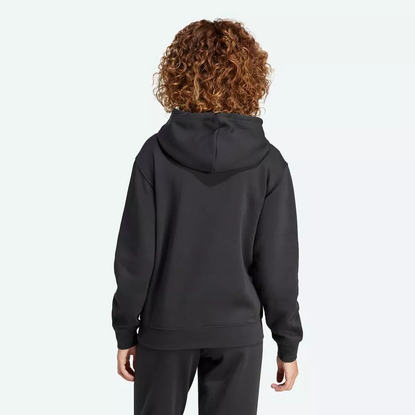 ADIDAS WOMEN'S FEELCOZY BLACK HOODIE