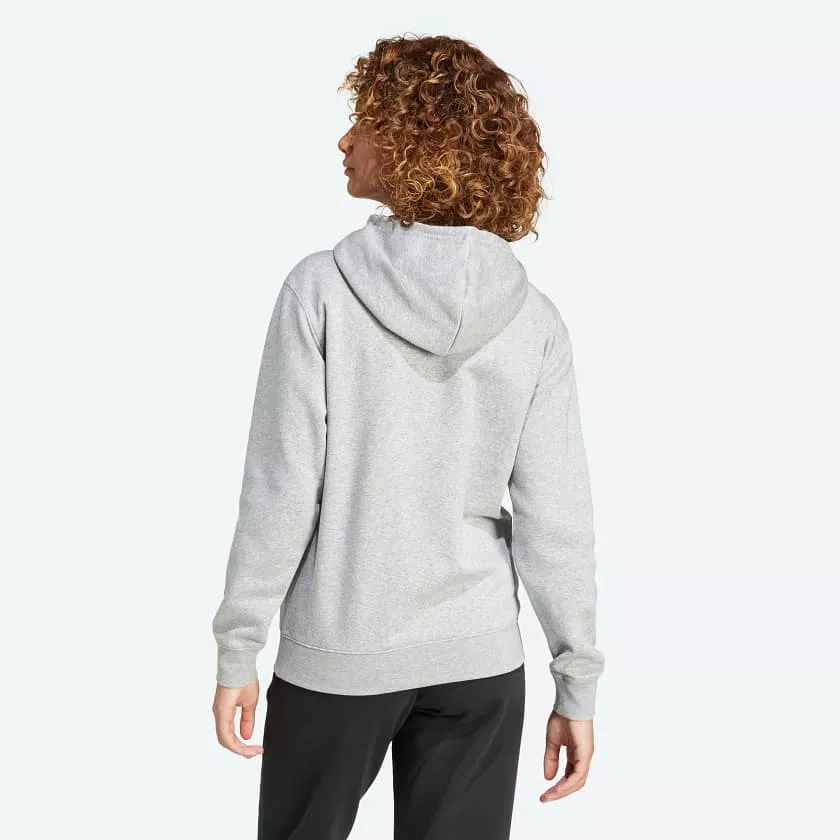 ADIDAS WOMEN'S FEELCOZY GREY HOODIE