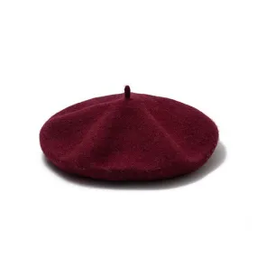 Beret Queen Mousse (Wine red)