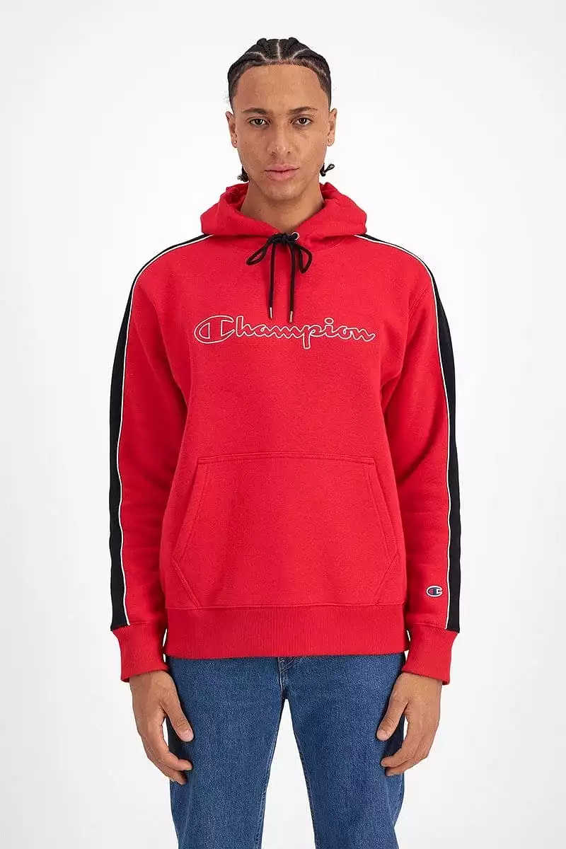 CHAMPION MEN'S ROCHESTER CITY RED HOODIE