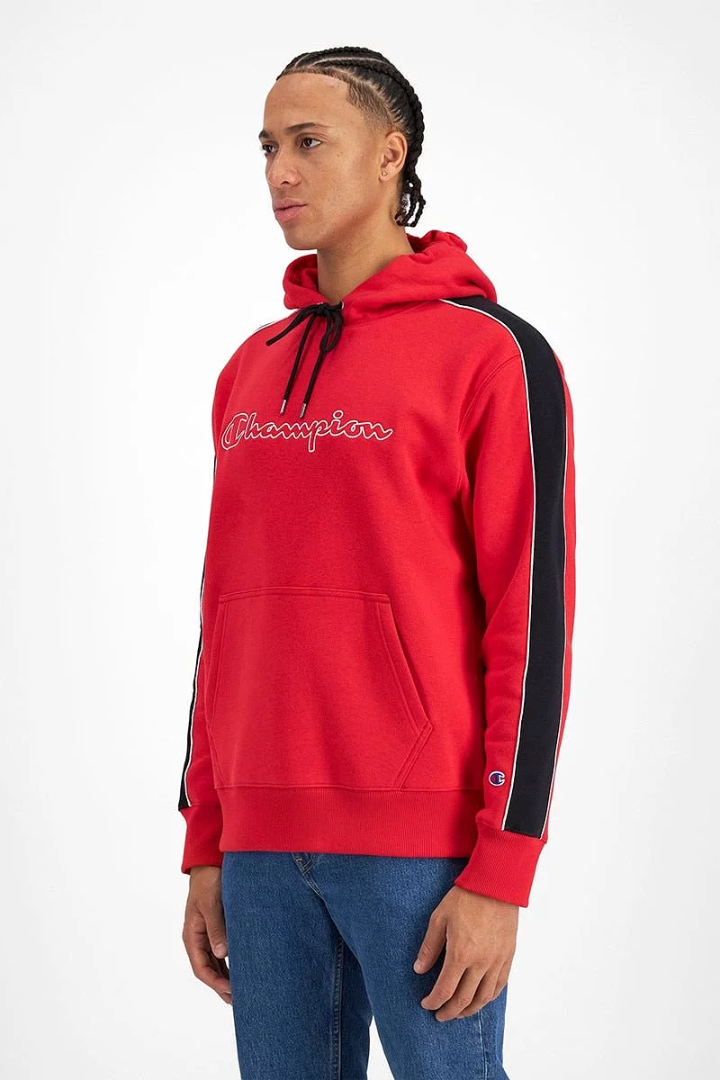 CHAMPION MEN'S ROCHESTER CITY RED HOODIE