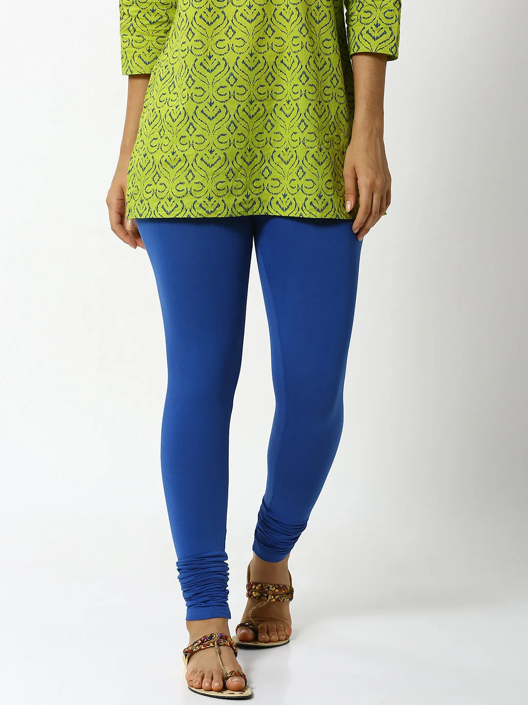 Churidar Leggings-Ink Blue