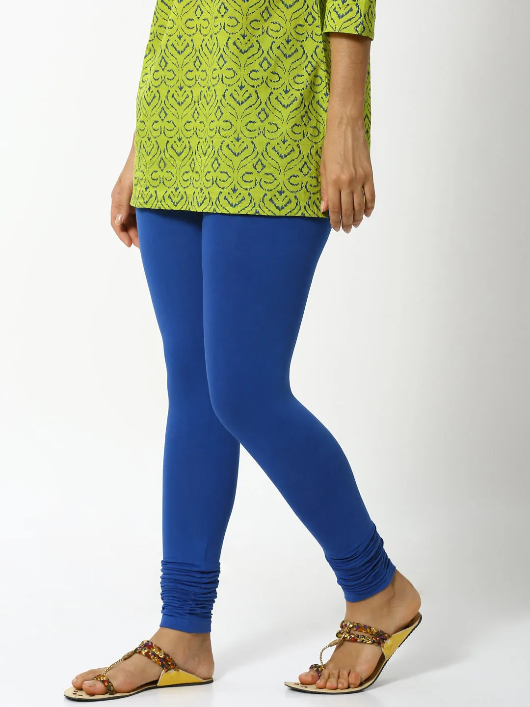 Churidar Leggings-Ink Blue