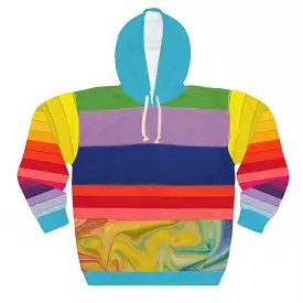 Color Me Rainbow Unisex Pullover Hoodie