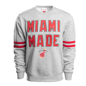 Court Culture x Mitchell & Ness Miami Made Fleece Crew