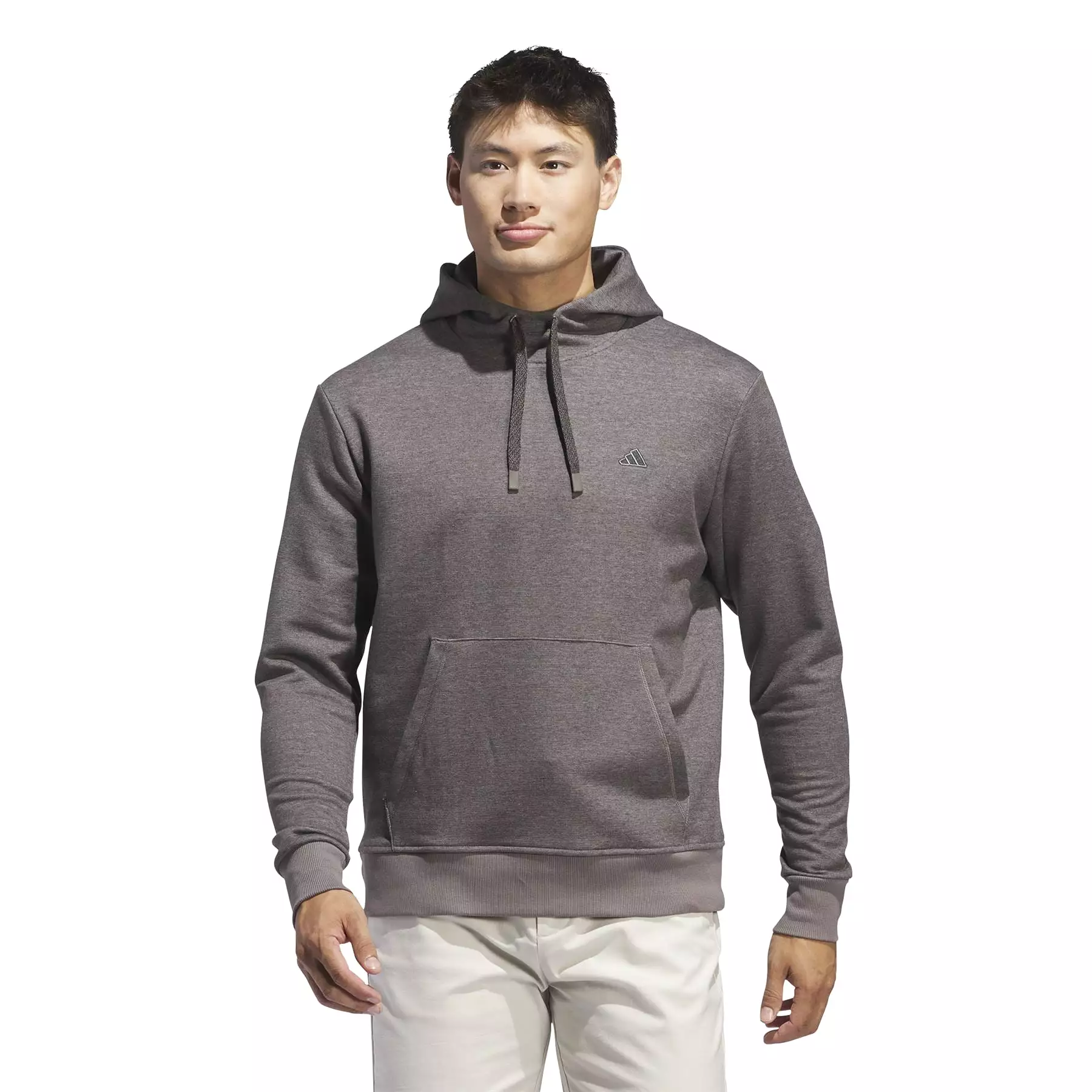 Go-To Regular Fit Cotton Pique Hoodie Charcoal - SS24