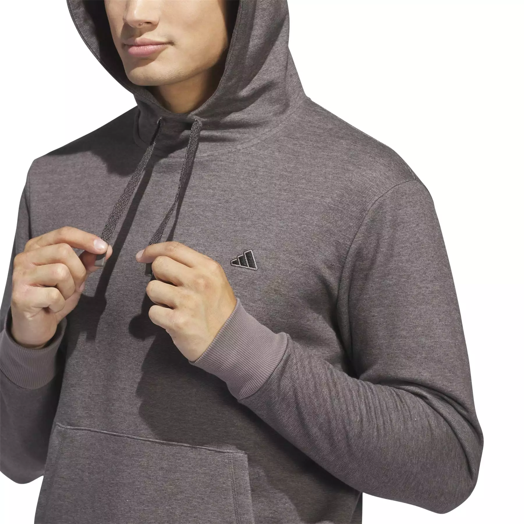 Go-To Regular Fit Cotton Pique Hoodie Charcoal - SS24