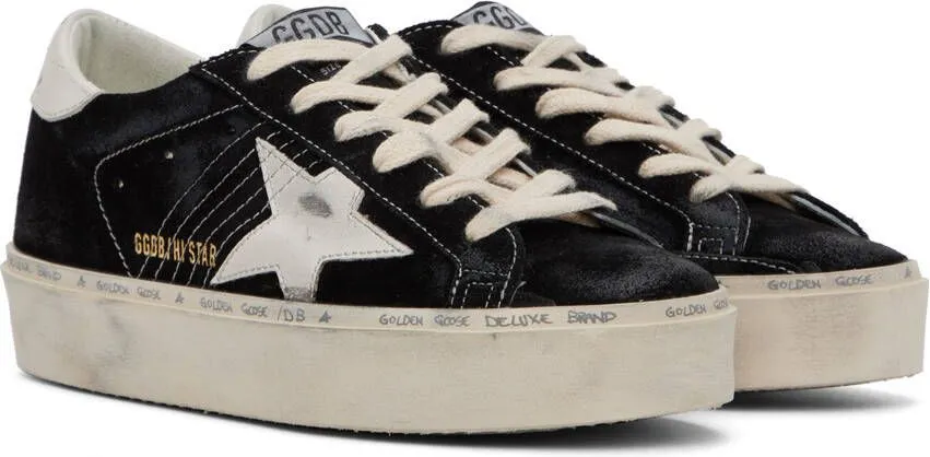 Golden Goose Black Hi Star Sneakers