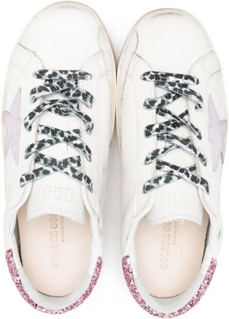 Golden Goose Kids Super-Star lace-up sneakers White