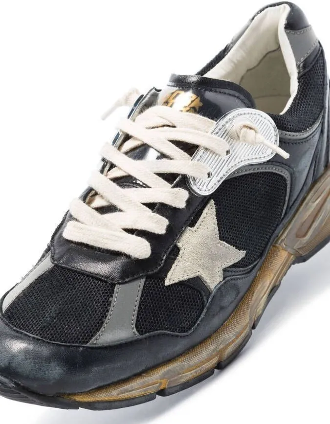 Golden Goose Running Dad Net low-top sneakers Black