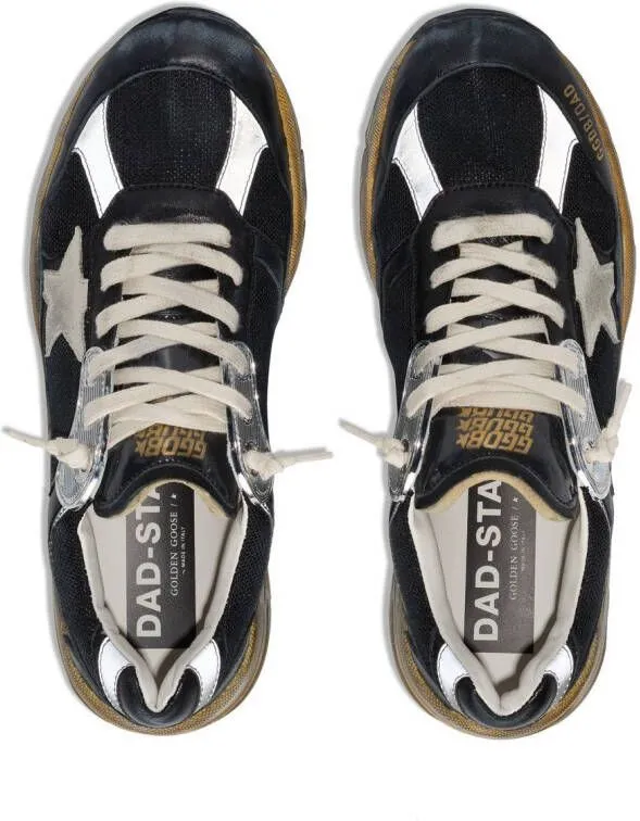 Golden Goose Running Dad Net low-top sneakers Black