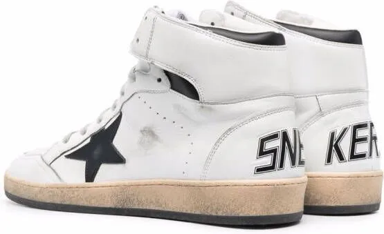 Golden Goose Sky-Star high-top lace-up sneakers White