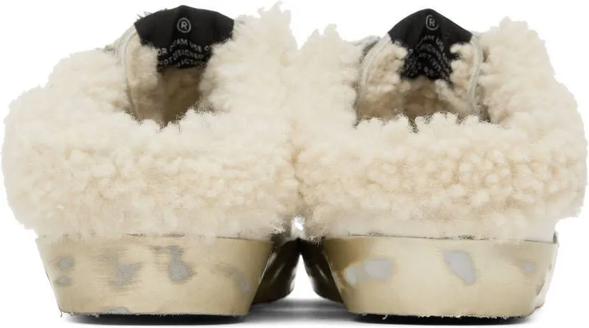 Golden Goose SSENSE Exclusive White Superstar Sabot Sneakers