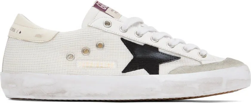 Golden Goose White Super-Star Sneakers