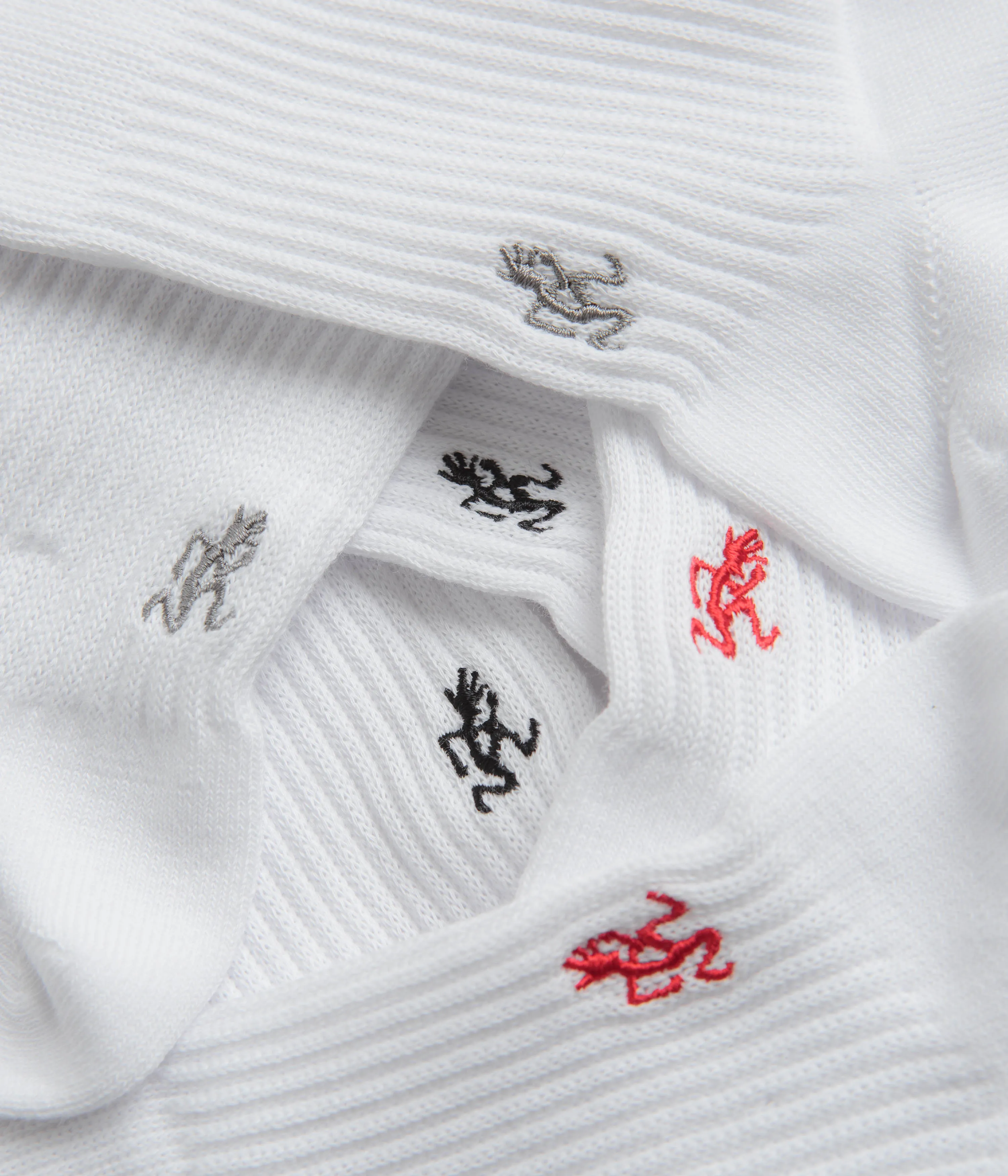 Gramicci Basic Crew Socks - White / Multi