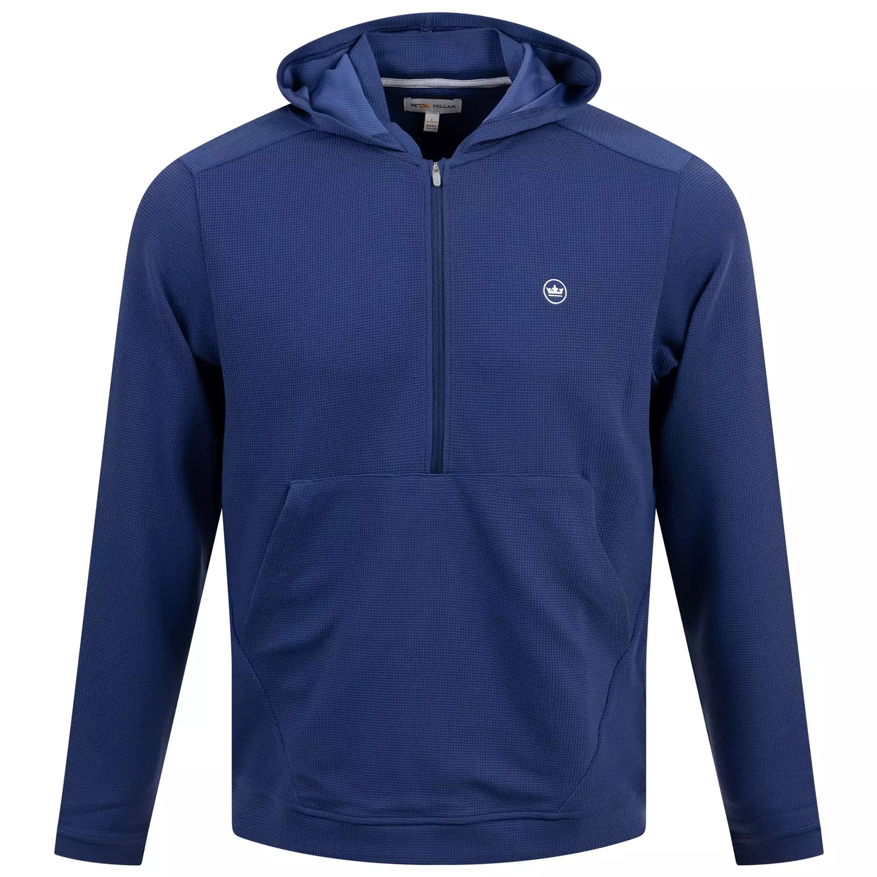 Grid Classic Fit Performance Half Zip Hoodie Sport Navy - SS24