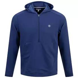 Grid Classic Fit Performance Half Zip Hoodie Sport Navy - SS24