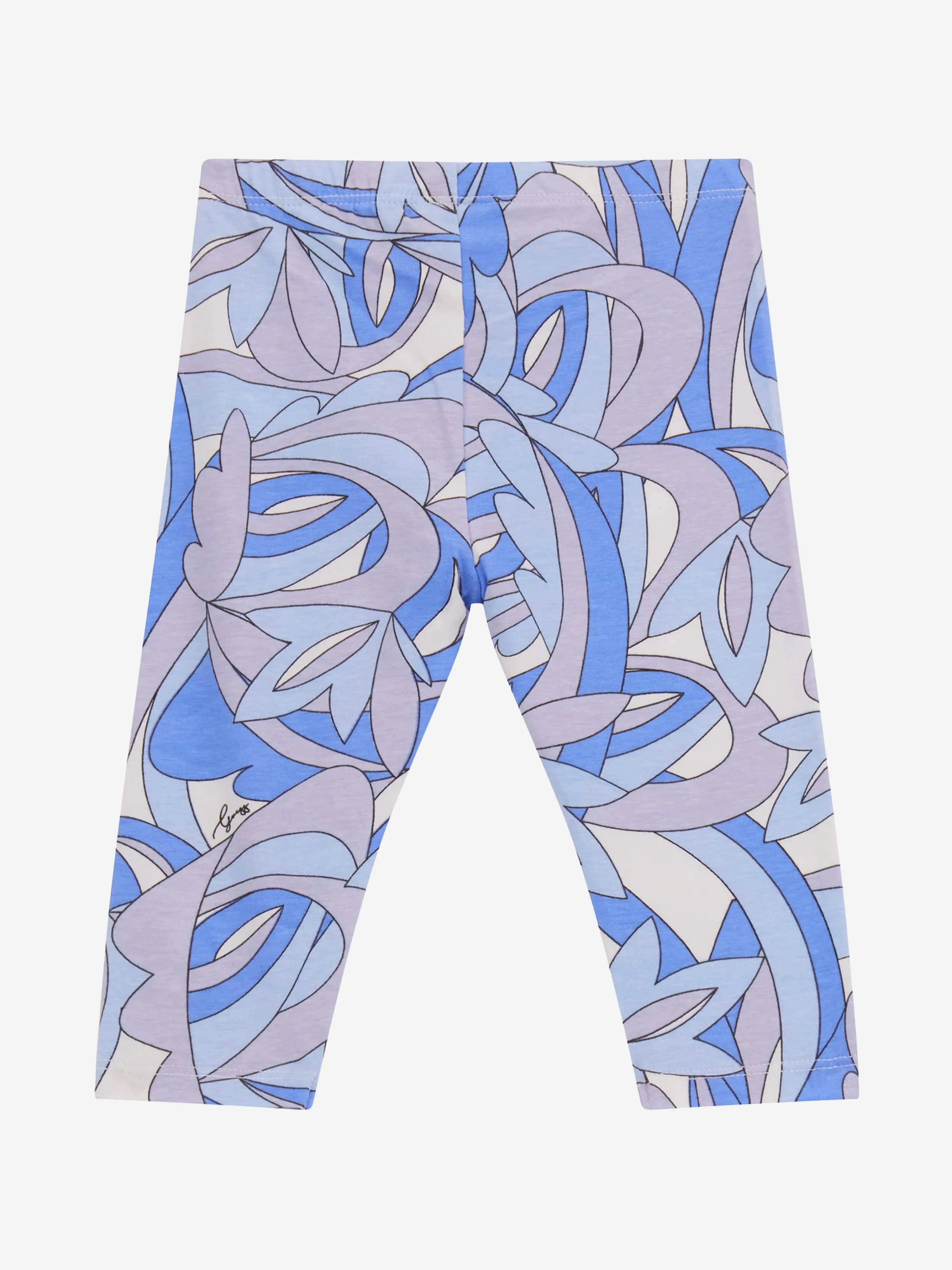 Guess Girls Abstract Leggings in Blue