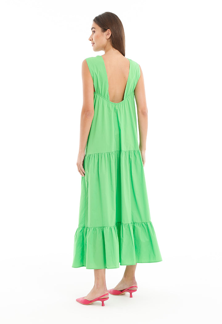 Halter Backless Maxi Dress