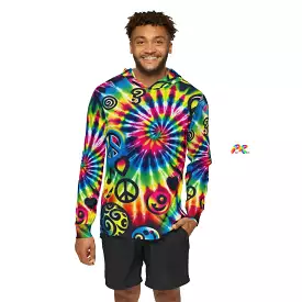 Happy Vibes Men's Sports Warmup Hoodie