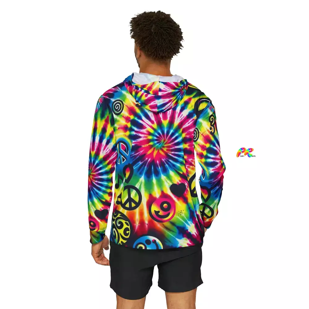 Happy Vibes Men's Sports Warmup Hoodie