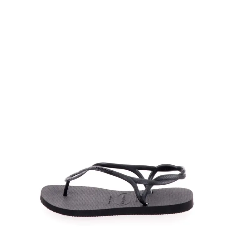 Havaianas 4129697 Luna Fc Infradito Donna Nero