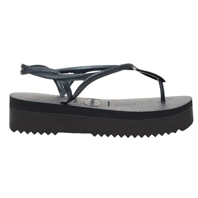 HAVAIANAS SANDALO INFRADITO LUNA FLAT NERO