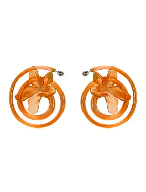 Hugo Kreit Floral Twist Ear Hoops