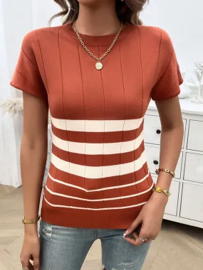 Hunter Striped Knit Top - restock 7/10