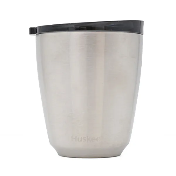 Huskee Steel Cup w Lid