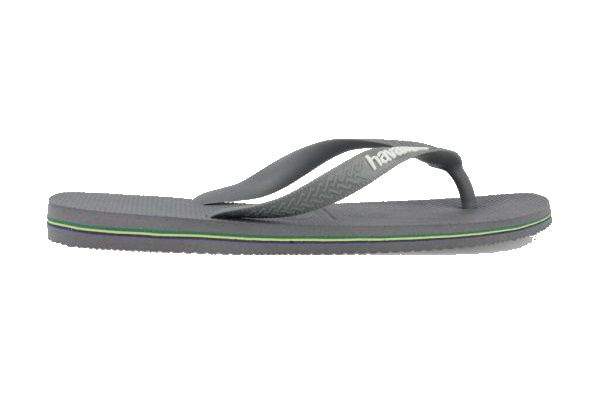 INFRADITO HAVAIANAS CINZA ACO/CINZA A - STEEL GRAY  - H BRASIL LOGO FC 4110850.5002