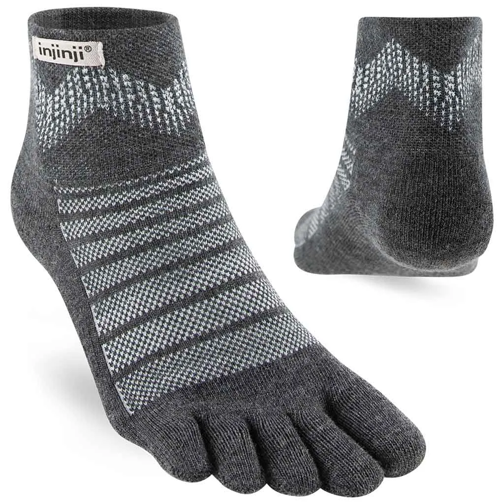 Injinji OUTDOOR Midweight Mini-Crew Wool Socks