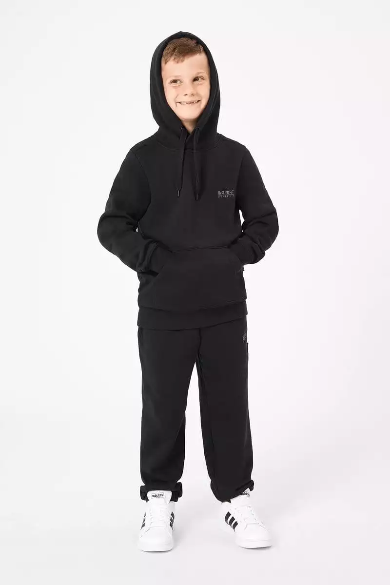 INSPORT JUNIOR ALASKA BLACK HOODIE