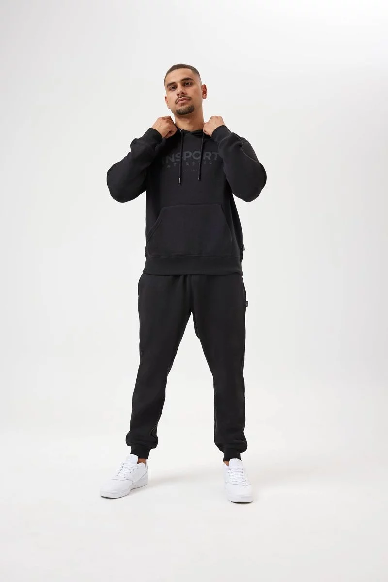 INSPORT MEN'S RALPH BLACK HOODIE