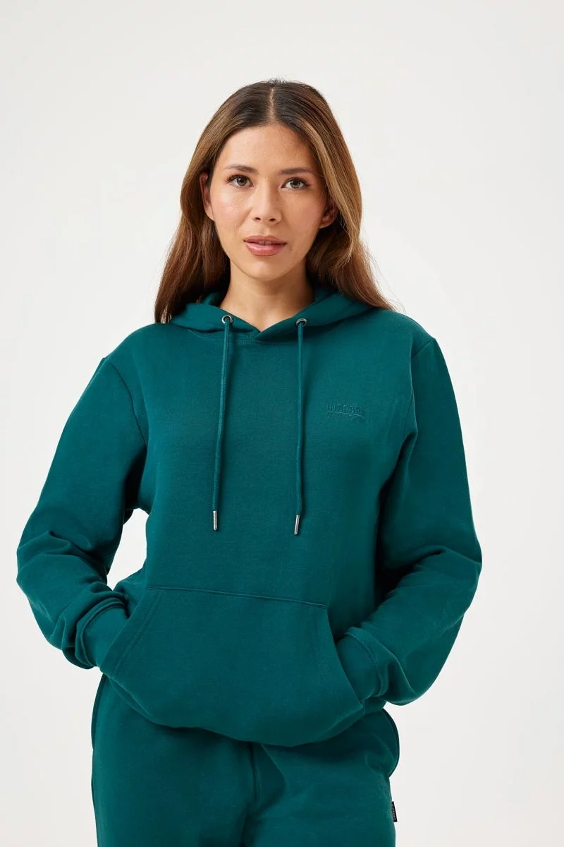 INSPORT UNISEX ALASKA FOREST GREEN HOODIE