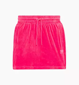 Jeremy Scott Velour Skirt Womens Skirt - Pink