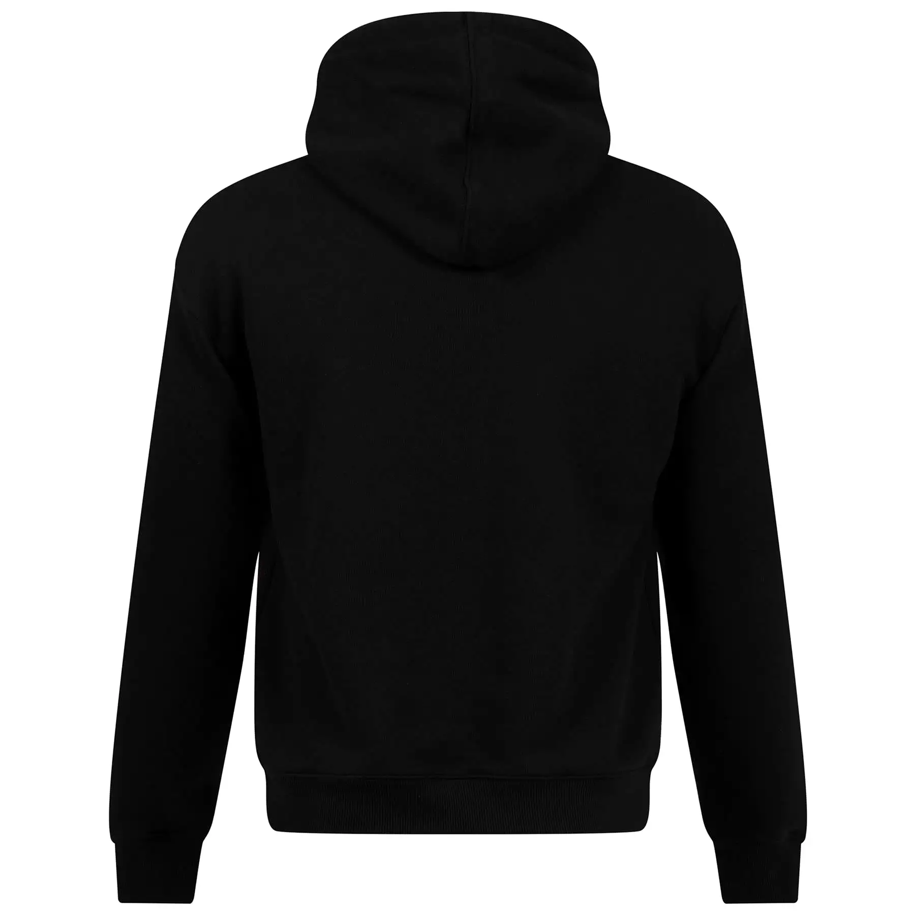 Loose Fit Organic Cotton Enlarged Croc Hoodie Black - SS24