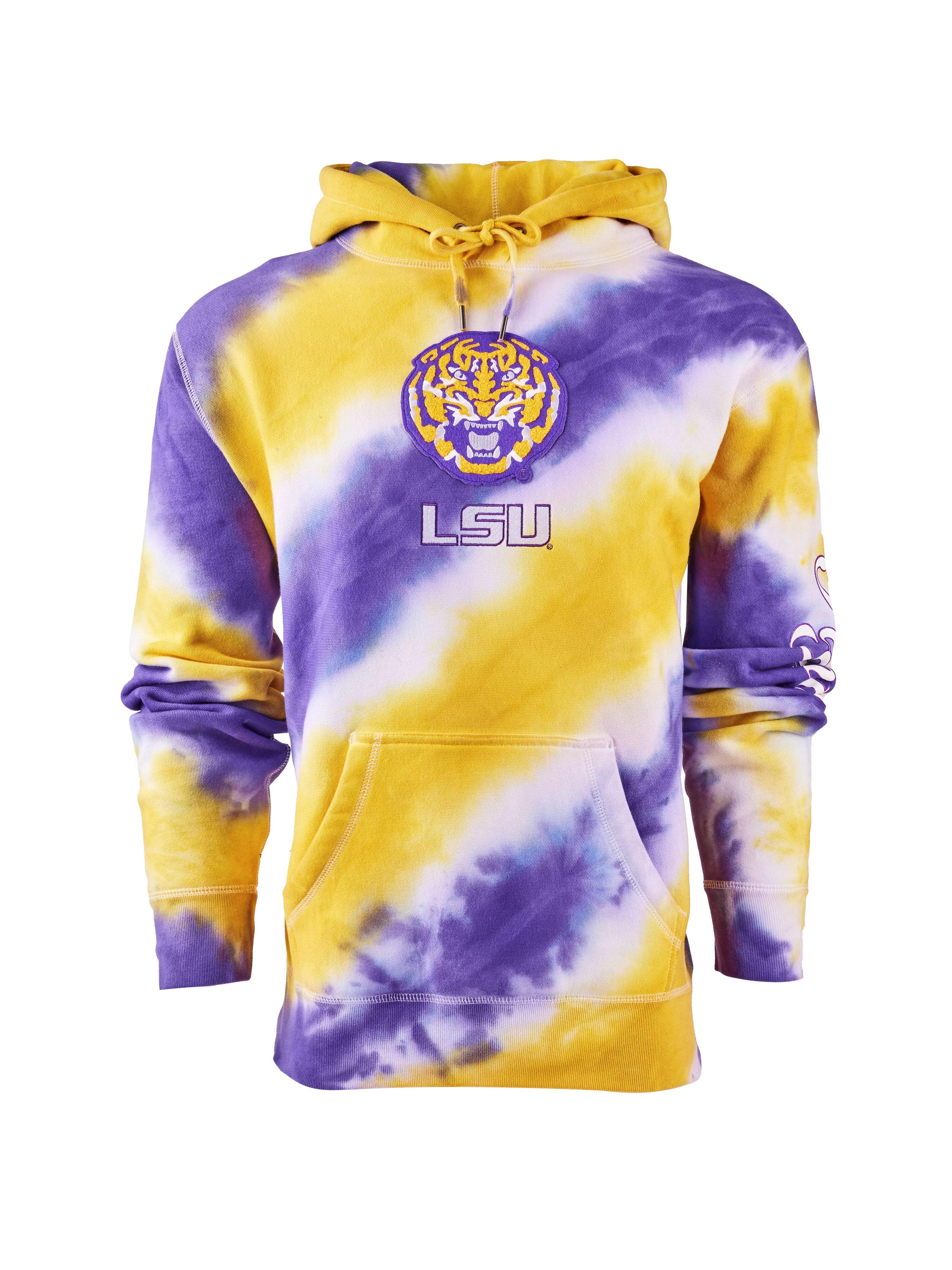 LSU Tie Dye Hoodie