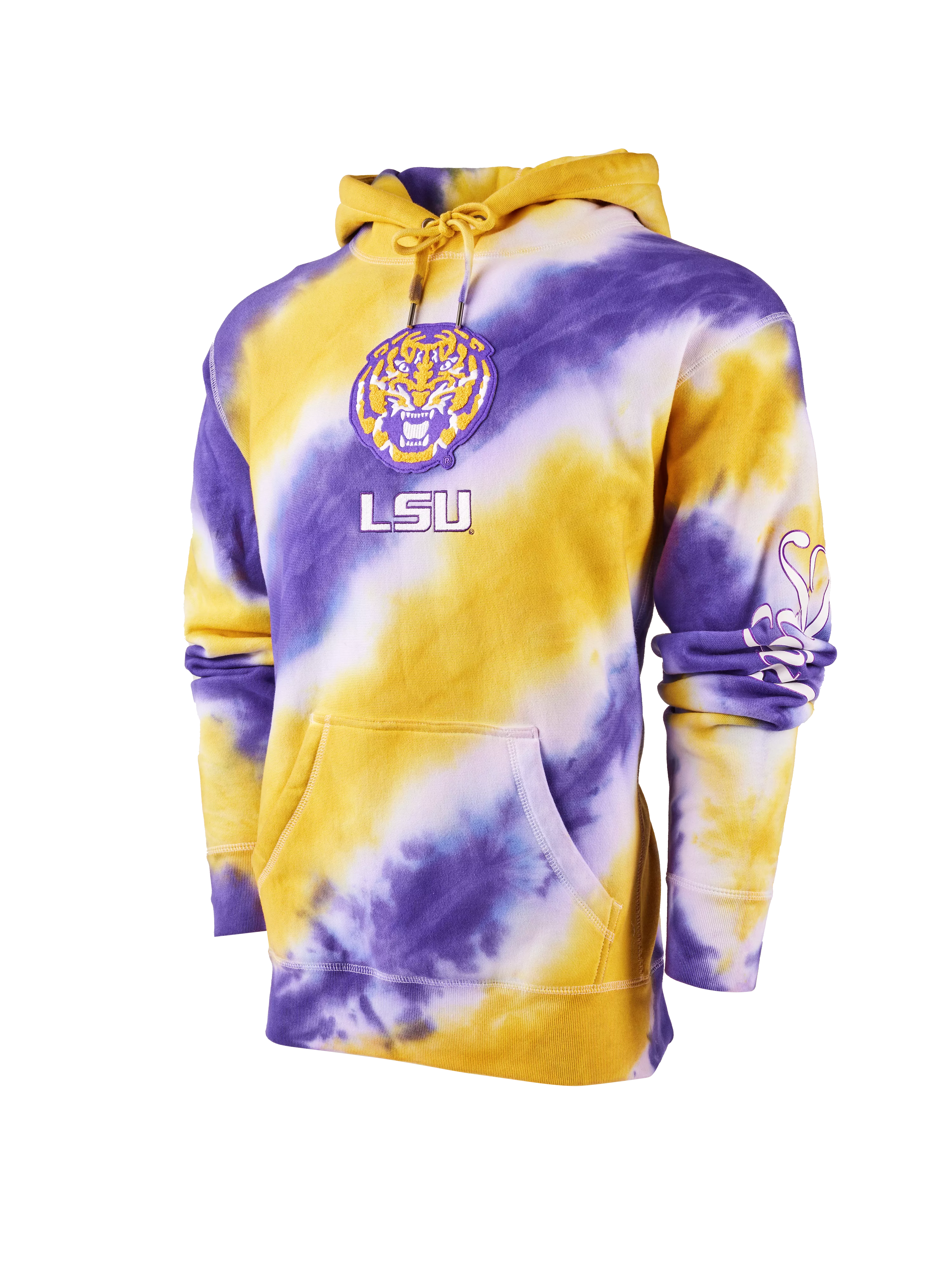 LSU Tie Dye Hoodie