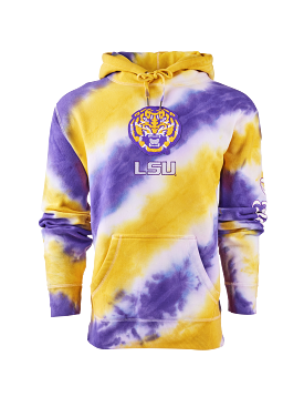 LSU Tie Dye Hoodie