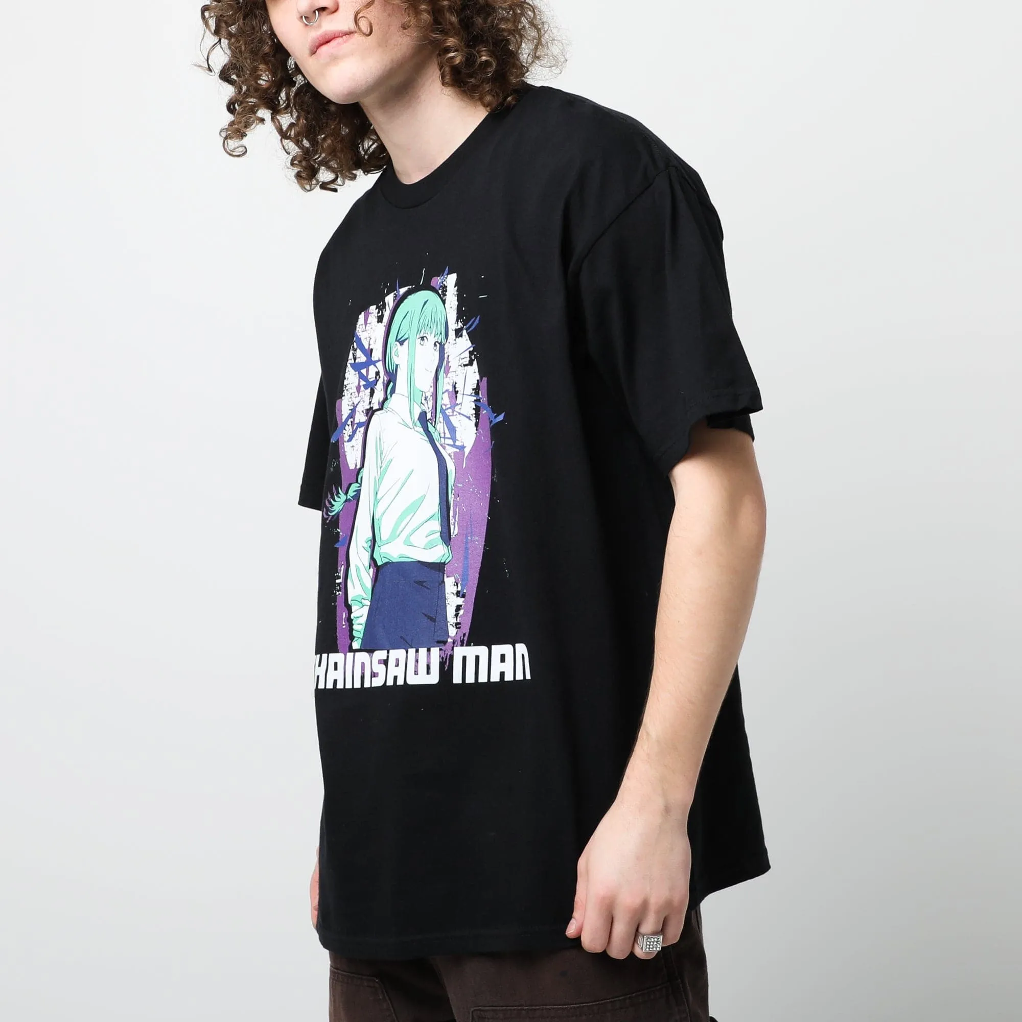 Makima High-Rank Devil Hunter Black Tee