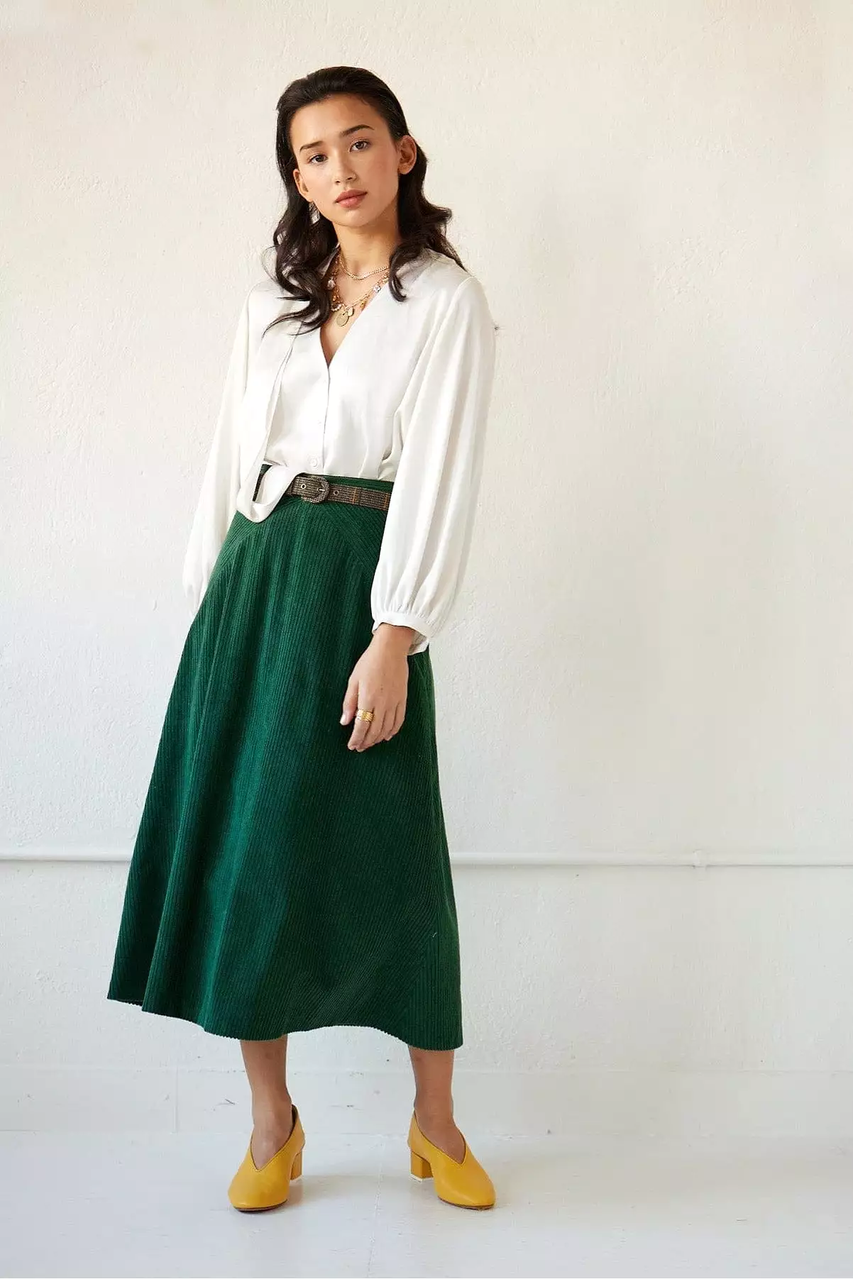 Margot Skirt in Corduroy