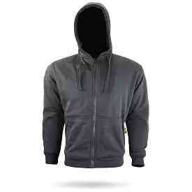 MEN MOTORCYCLE FLEECE HOODIES REINFORCED WITH KEVLAR