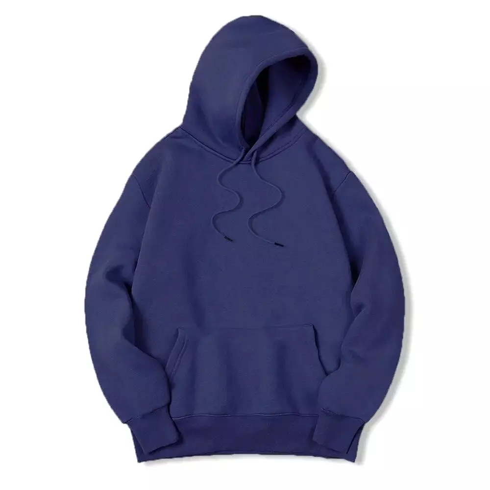 Men Solid Casual Hoodies