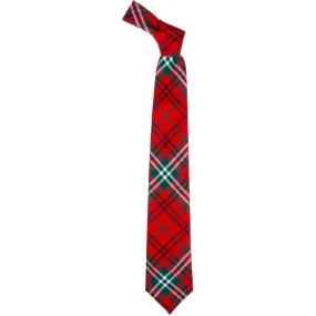 Morrison Red Modern Tartan Tie