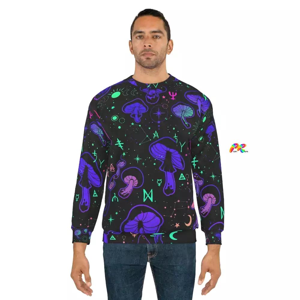 Mushroom Cult Unisex Rave Sweatshirt